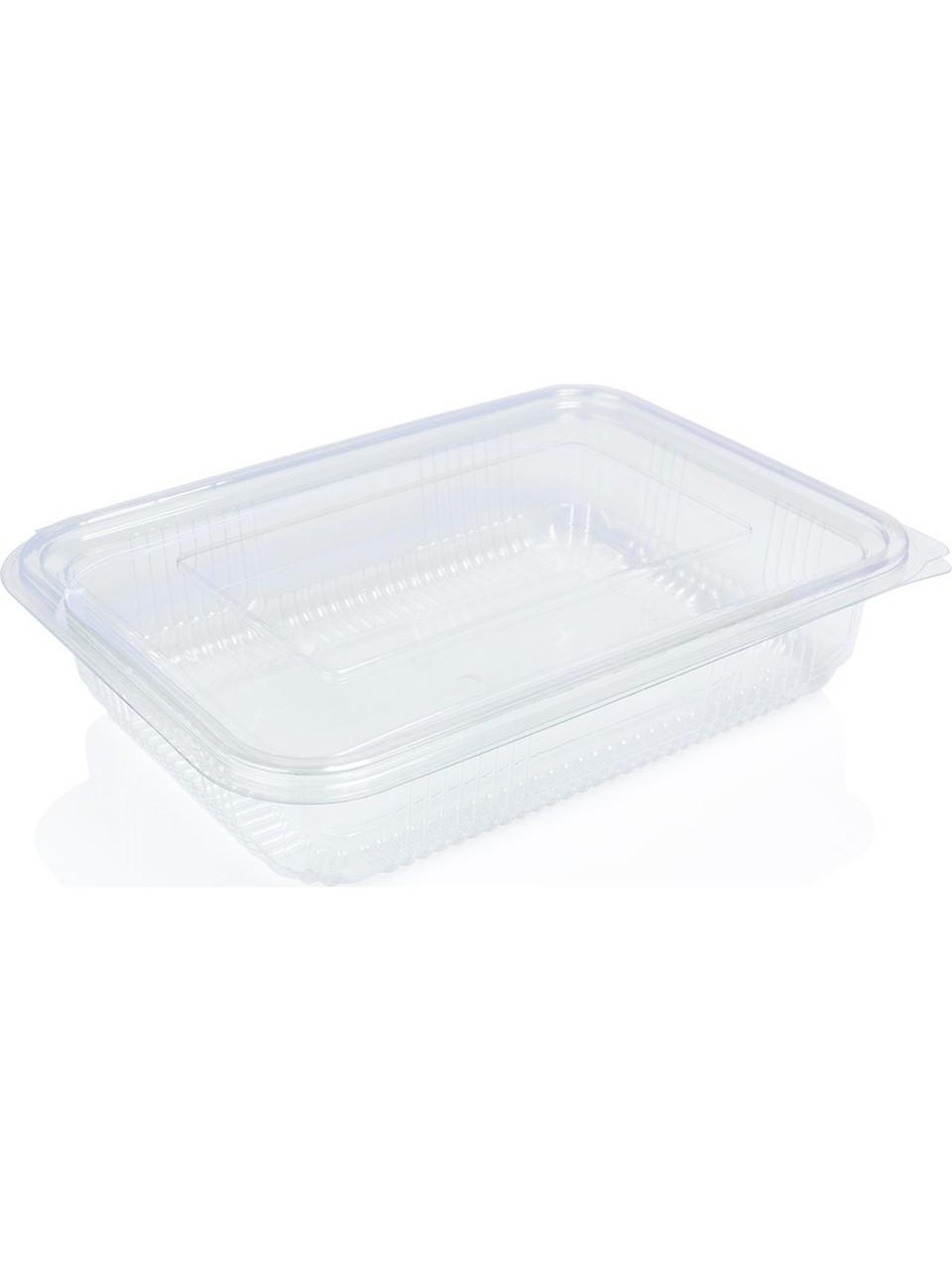 1000 gr düz Sızdırmaz Kap 1000 Gr Düz Kapak 100 Adet x 6 Paket - Görsel 1