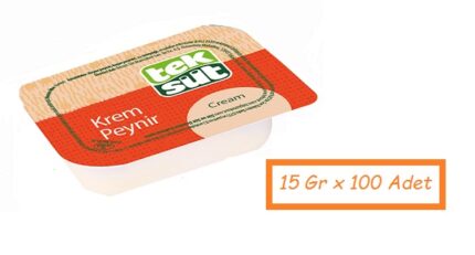 Teksüt Krem Peynir 15 Gr x 100 Adet