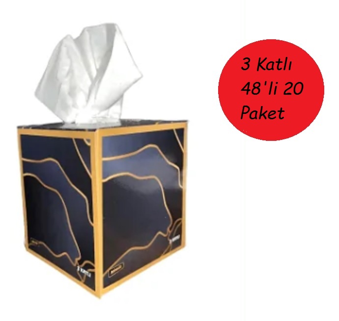 3 katlı Mirada Mendil 3 Katlı 48 Adet 20 Paket - Görsel 1
