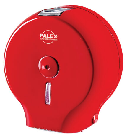 Palex 3444-B Jumbo Tuvalet Kağıdı Dispenseri Kırmızı
