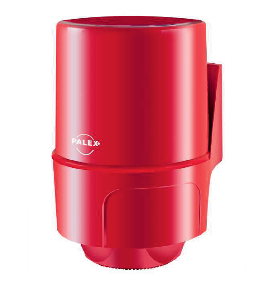 3458-B İÇTEN ÇEKME HAVLU DİSPENSERLERİ KIRMIZI & GOLD Palex 3458-B İçten Çekme Havlu Dispenseri Kırmızı - Görsel 1