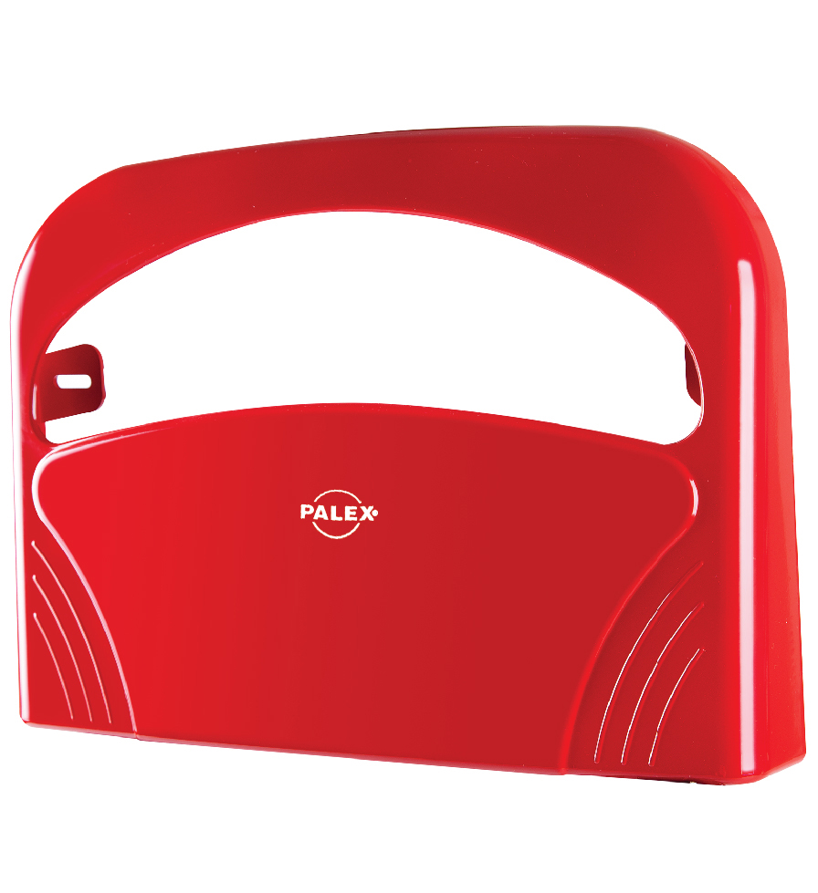 Klozet Kapak Örtüsü Disp Palex 3460-B Klozet Kapak Örtüsü Dispenseri Kırmızı - Görsel 1
