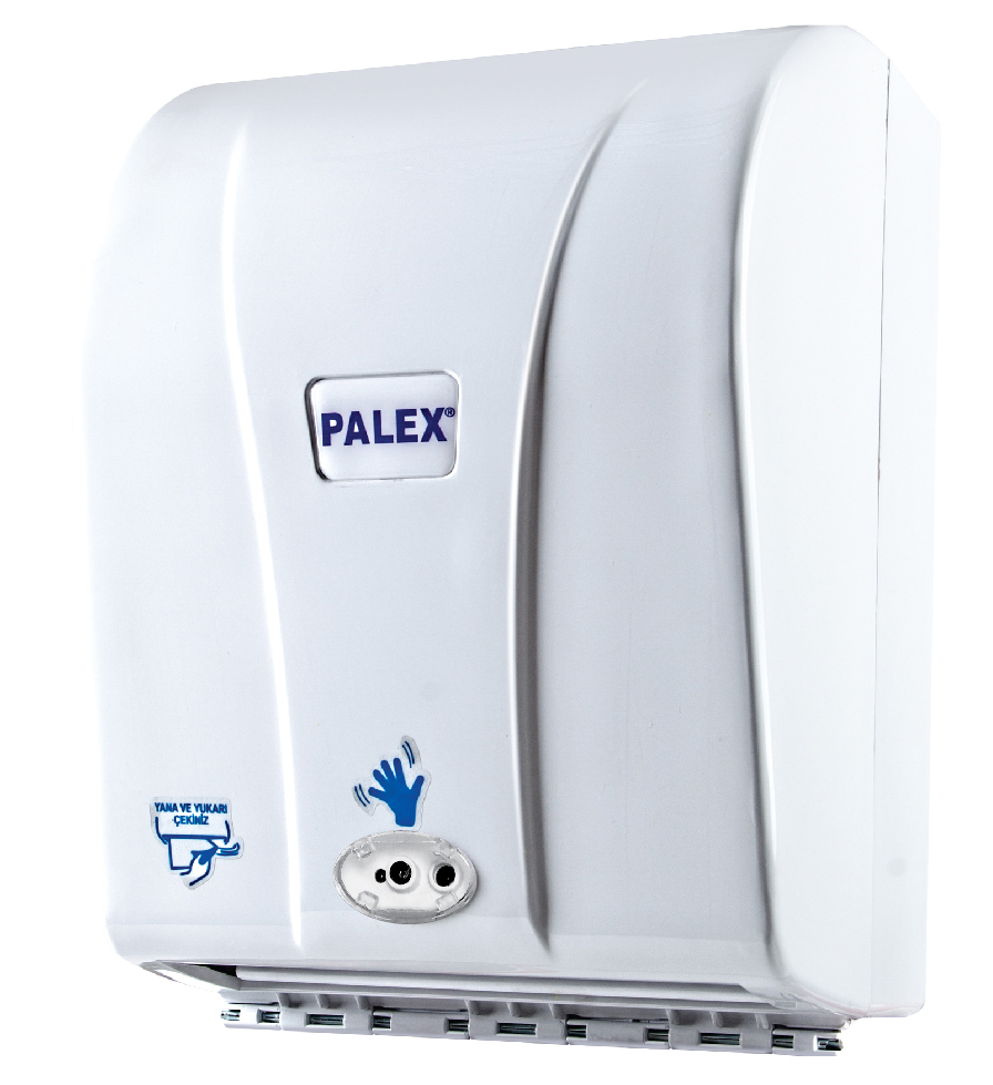 Otomatik Havlu Disp. 21cm Palex 3490-0 Otomatik Havlu Dispenseri 21 Cm Beyaz - Görsel 1
