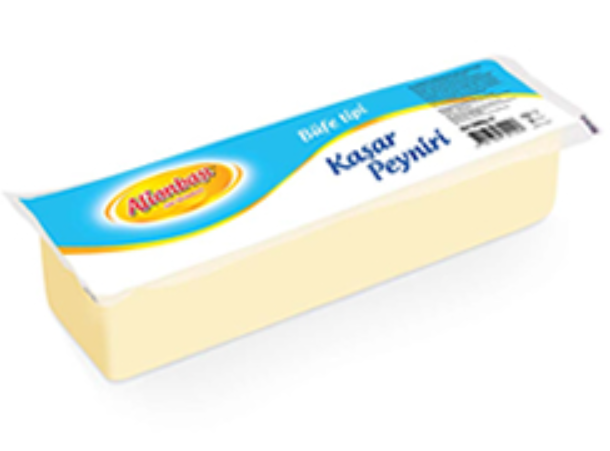 alionbaşı büfe 2 kg Alionbaşı Taze Kaşar Peyniri Büfe 2 Kg - Görsel 1