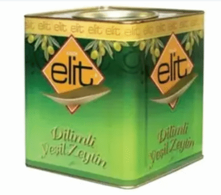 Elit Dilimli Yeşil Zeytin 8 Kg