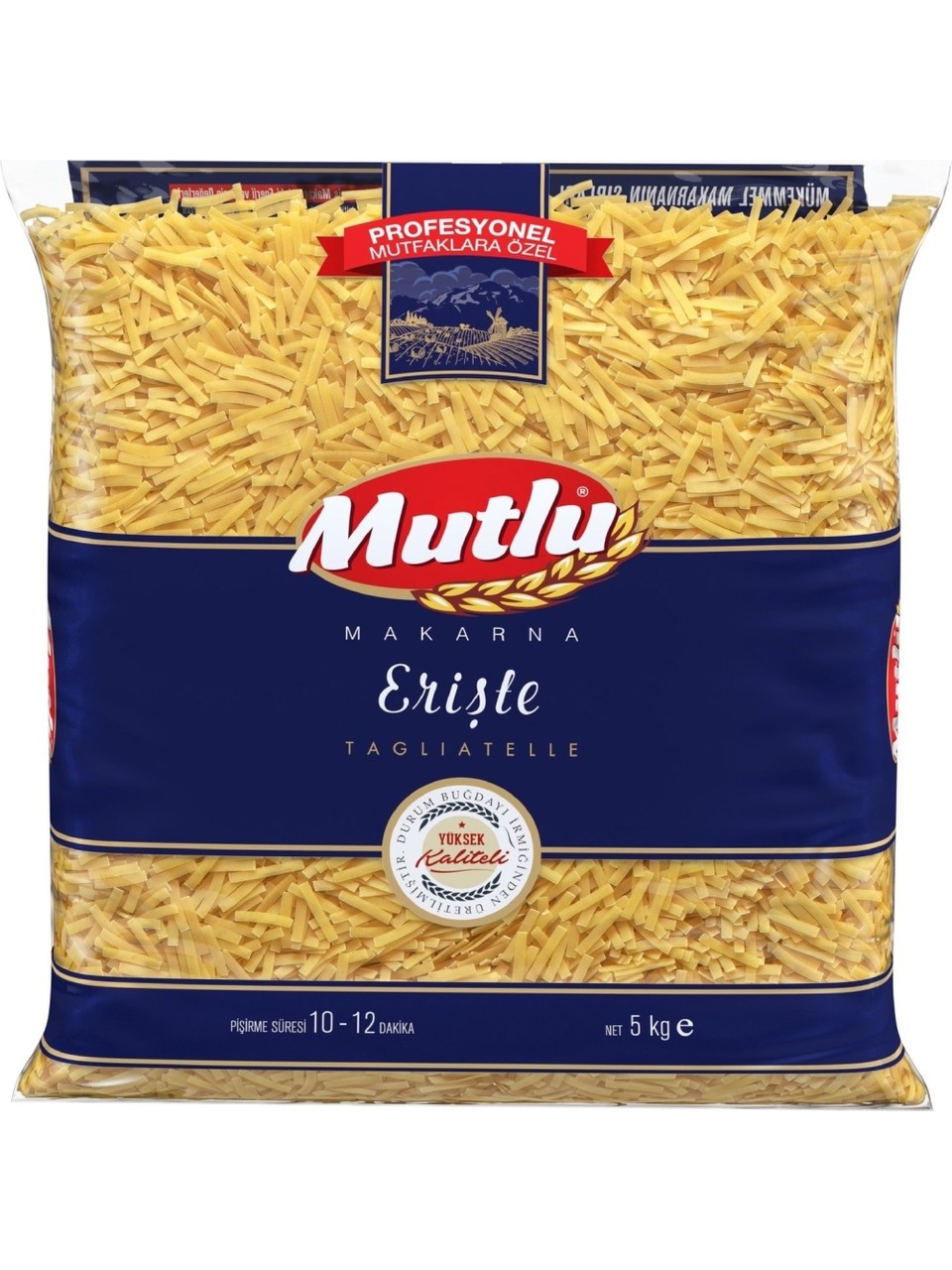 erişte Mutlu Erişte Makarna 5 Kg - Görsel 1