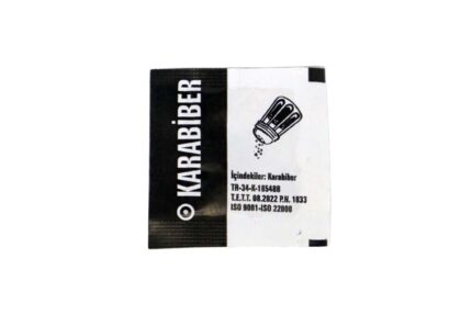 Tek Kullanımlık Karabiber 0,5 Gr x 1000 Adet