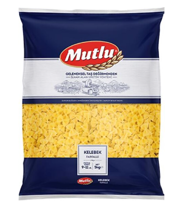 Mutlu Kelebek Makarna 5 Kg