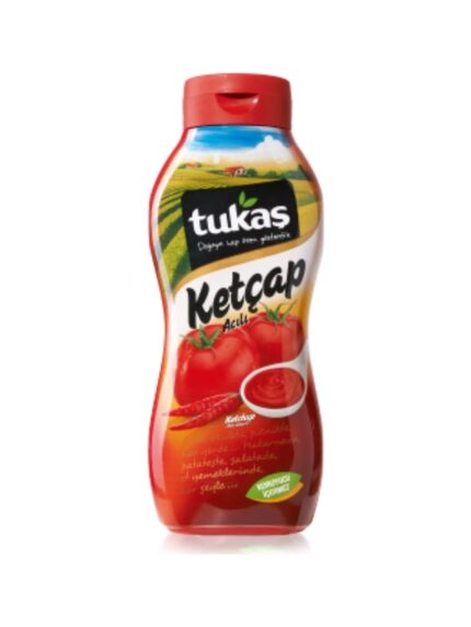 Tukaş Acılı Ketçap 700 Gr
