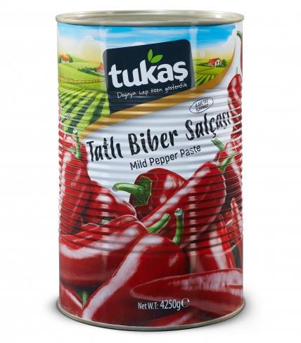 Tukaş Tatlı Biber Salçası 5 Kg