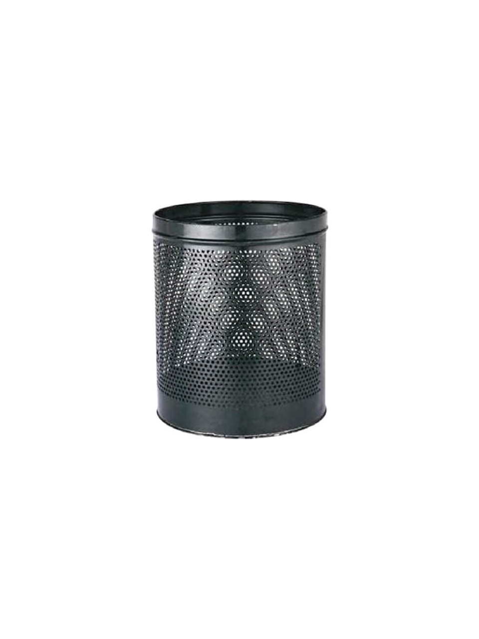 3700-2 fileli Palex 3700-2 Metal Masa Altı Fileli Çöp Kovası 13 Lt - Görsel 1