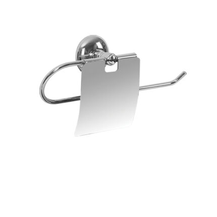 Palex 3802-7 Krom Ev Tipi Rulo Havlu Kağıt Asacağı (Kapaklı)