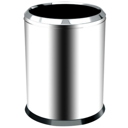 Palex 3820-45 Krom Çemberli Çöp Kovası 45 Lt