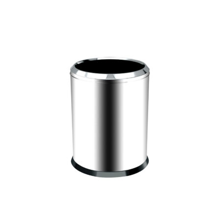 Palex 3820-8 Krom Çemberli Çöp Kovası 8 Lt